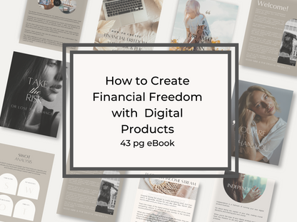 Create Financial Freedom With Digital Products With MRR & PLR