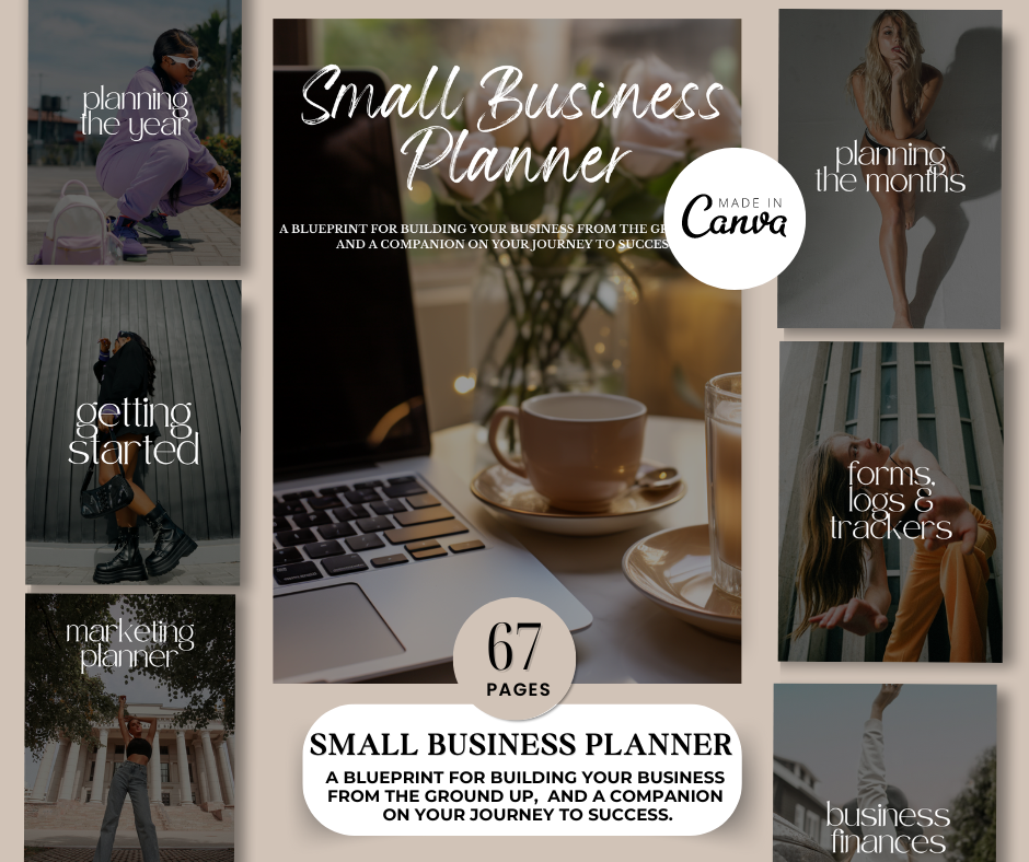 Small Business Planner  67 Pages