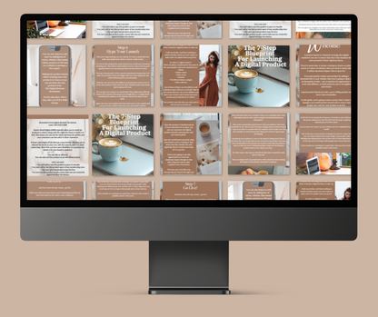 The 7 Step Blueprint to Launching A Digital Product