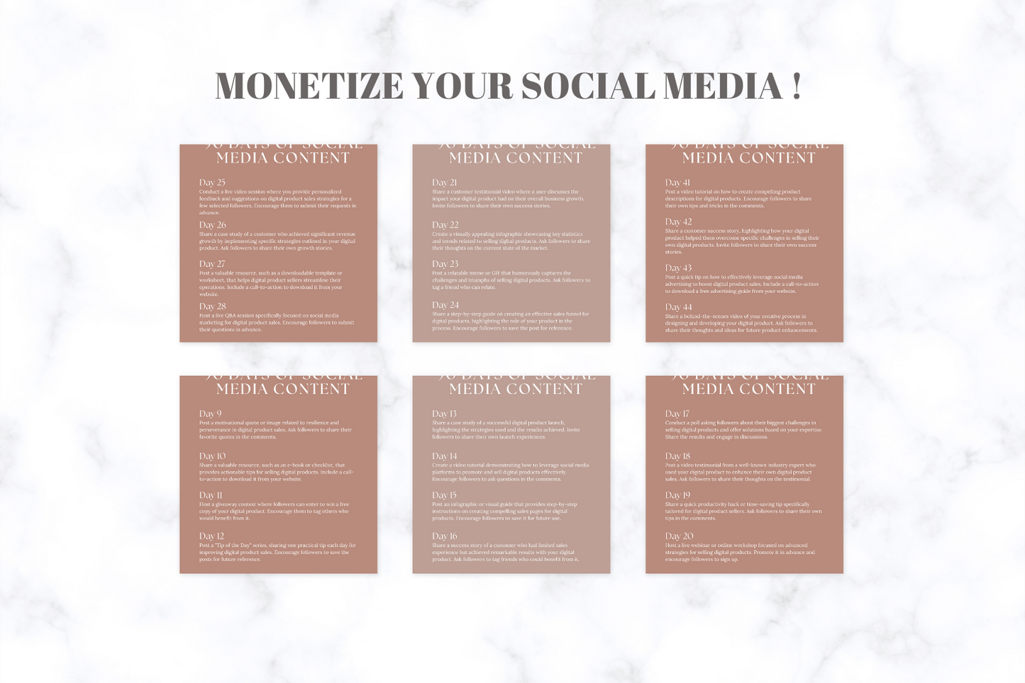 Turn Your Social Media Into An Income Source - 44 page eBook