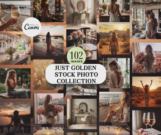 Just Golden - 102 Stock Photo Collection